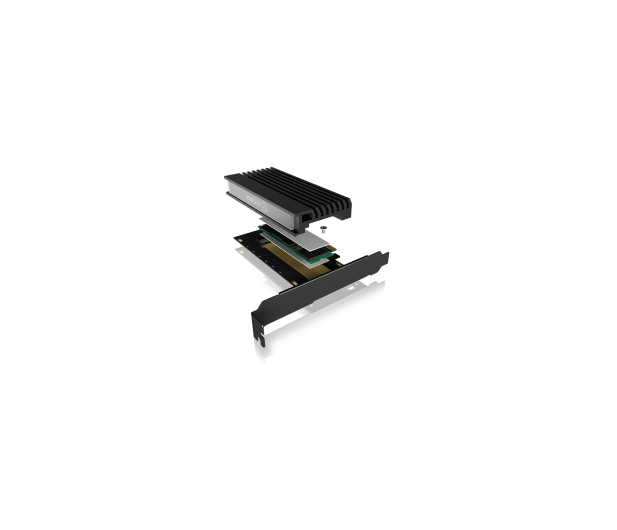 ICY BOX Karta PCIe M.2 M-Key dla 1 dysku SSD M.2 NVMe - 507184 - zdjęcie 5